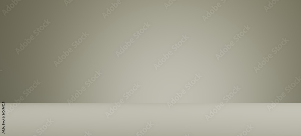 Poster minimal background for product presentation. empty mockup podium on white background. 3d render illu