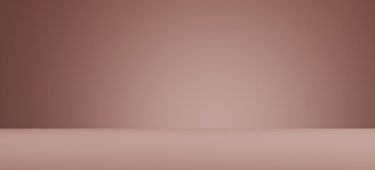 Minimal background for product presentation. Empty mockup podium on pink background. 3d render illustration. 