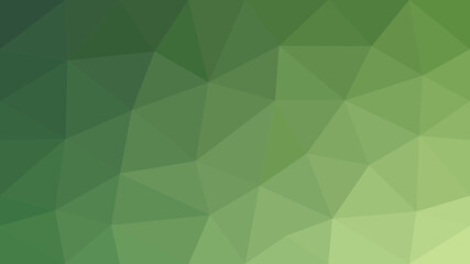 Fototapeta na wymiar Abstract green triangle for background