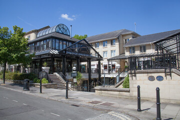 The Courtyard on Montpellier Street in Cheltenham, Gloucestershire in the United Kingdom