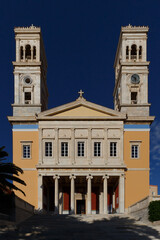St Nicolaos Church at Ermoupoli Syros Island