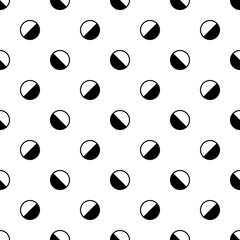 Circles seamless ornament. Balls pattern. Dots image. Tribal backdrop. Rounds background. Circle shapes motif. Geometric vector. Digital paper, ethnic textile print, folk design, abstract wallpaper.