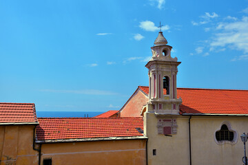 monastery santa chiara porto Maurizio  village Italy