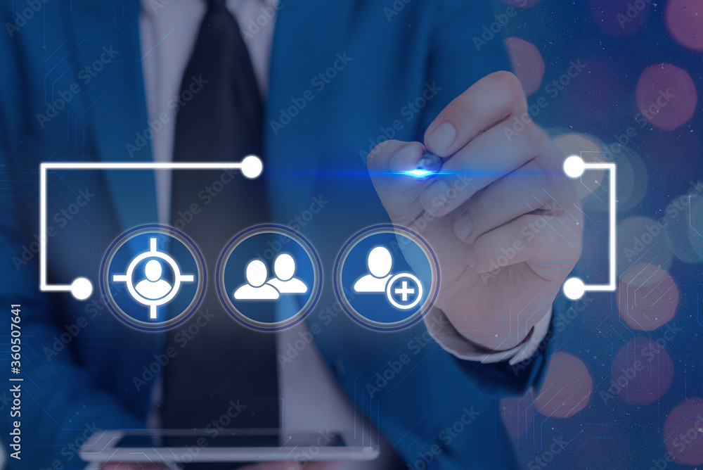 Poster information digital technology network connection infographic elements icon
