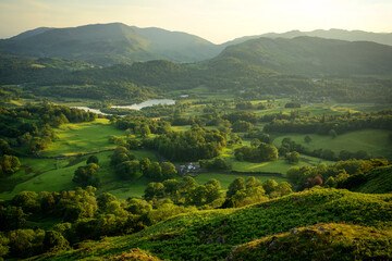 Elterwater from Loughrigg Fell