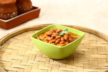 Rajma Masala or Red kidney Beans, Indian Dish