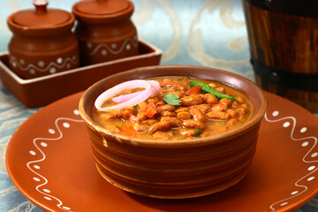 Rajma Masala or Red kidney Beans, Indian Dish