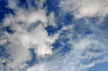 Blue sky with clouds High Resolution,Beautiful Clouds and Blue Sky.