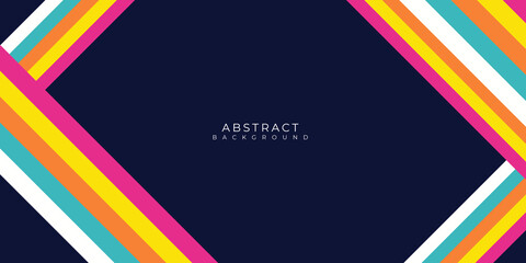 Events paper poster with colorful brush strokes. Red pink purple abstract liquid circle curve presentation background. Suit for social media post stories and presentation template.