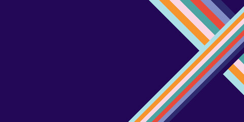 Minimalistic cover template set with gradients. Purple blue tosca yellow orange in purple background.