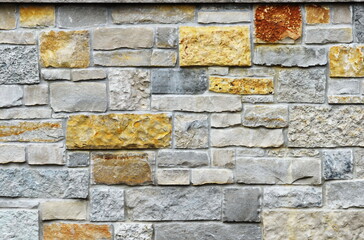 Limestone Brick Wall