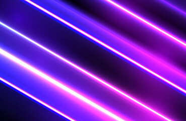 Fototapeta premium Futuristic abstract colorful vector background with Glowing electric bright neon lines . Neon glowing lines, magic energy space light concept, abstract background wallpaper design, vector illustration
