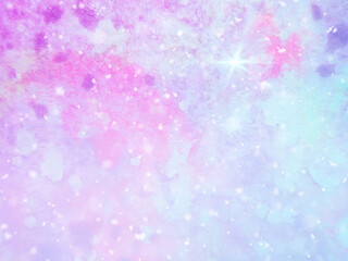 Pastel watercolor with an asterisk for backgrounds and textures.