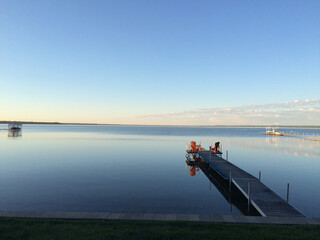 Morning at the lake