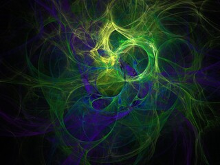 Imaginatory fractal background Image