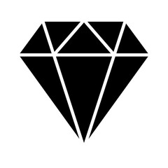 diamond jewerly stone silhouette style icon