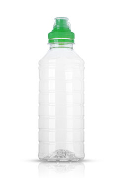 small plastic bottle with dispenser