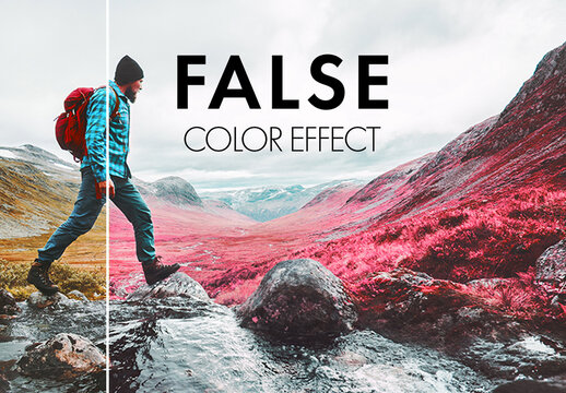 Fluorescent Color Manipulation Effect