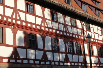 Half timbered house of the Old Town, Nuremberg, Germany