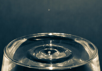 glass of water