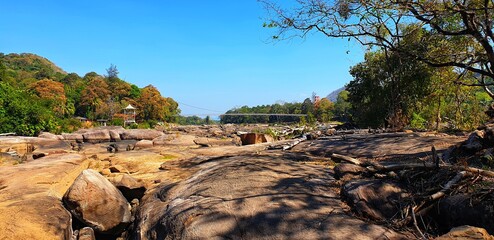 river in the mountains
