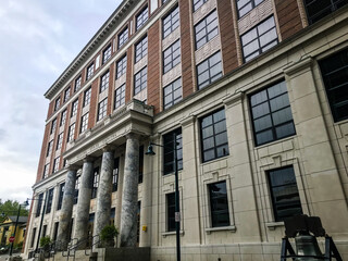 Fototapeta premium Alaska State Building in Juneau Alaska