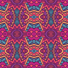 Seamless abstract background tiled vector pattern geometric