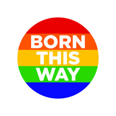 LGBTQ Plus Rainbow Flag Lesbian Gay Bisexual and Transgender Pride Vector Template Design Element