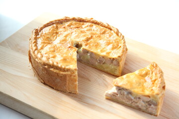 Kurnik Chicken pie © Andrey
