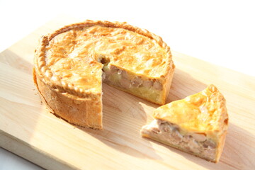 Kurnik Chicken pie © Andrey
