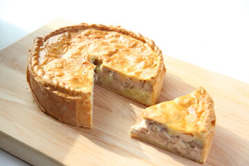 Kurnik Chicken pie © Andrey
