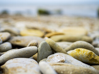 Fototapeta na wymiar Spa stones, sea beach