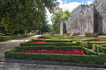 Sotomayor castle and its gardens, Galicia, Spain