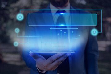 Information Digital Technology Network Connection Infographic Elements Icon