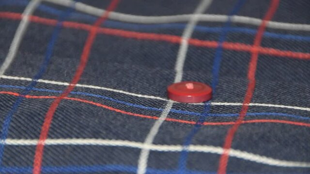 a fabric loops seams texture close up