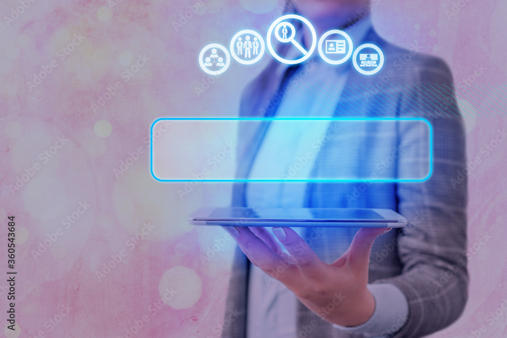 Poster information digital technology network connection infographic elements icon