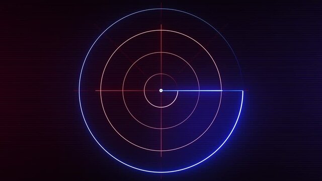 Modern Digital Radar Screen Scanning