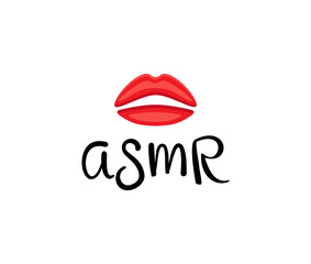 Logo and lettering for ASMR artist