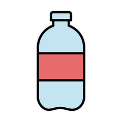 soda bottle drink fill style icon