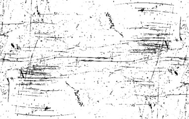 Scratched Grunge Urban Background Texture Vector. Dust Overlay Distress Grainy Grungy Effect. Distressed Backdrop Vector Illustration. Isolated Black on White Background. EPS 10.