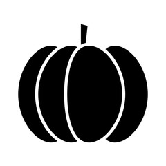 pumpkin fresh silhouette style icon