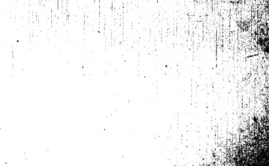 Rough black and white texture vector. Distressed overlay texture. Grunge background. Abstract textured effect. Vector Illustration. Black isolated on white background. EPS10