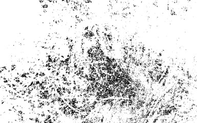 Obraz premium Rough black and white texture vector. Distressed overlay texture. Grunge background. Abstract textured effect. Vector Illustration. Black isolated on white background. EPS10