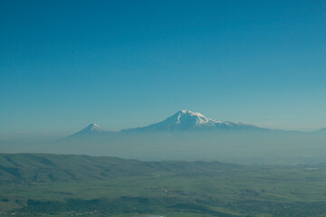 view from the top of Mount Hatis on Ararat