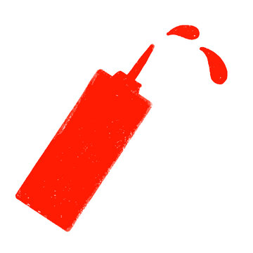 Ketchup Bottle Squirting