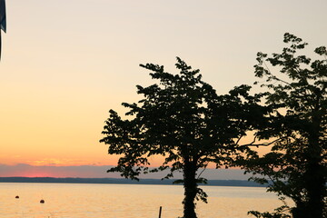 Sonnenaufgang am Chiemsee
