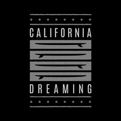 California dreaming print.
