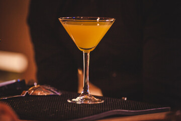 cocktail in the bar