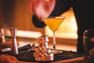 glass of champagne