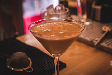 cocktail in bar